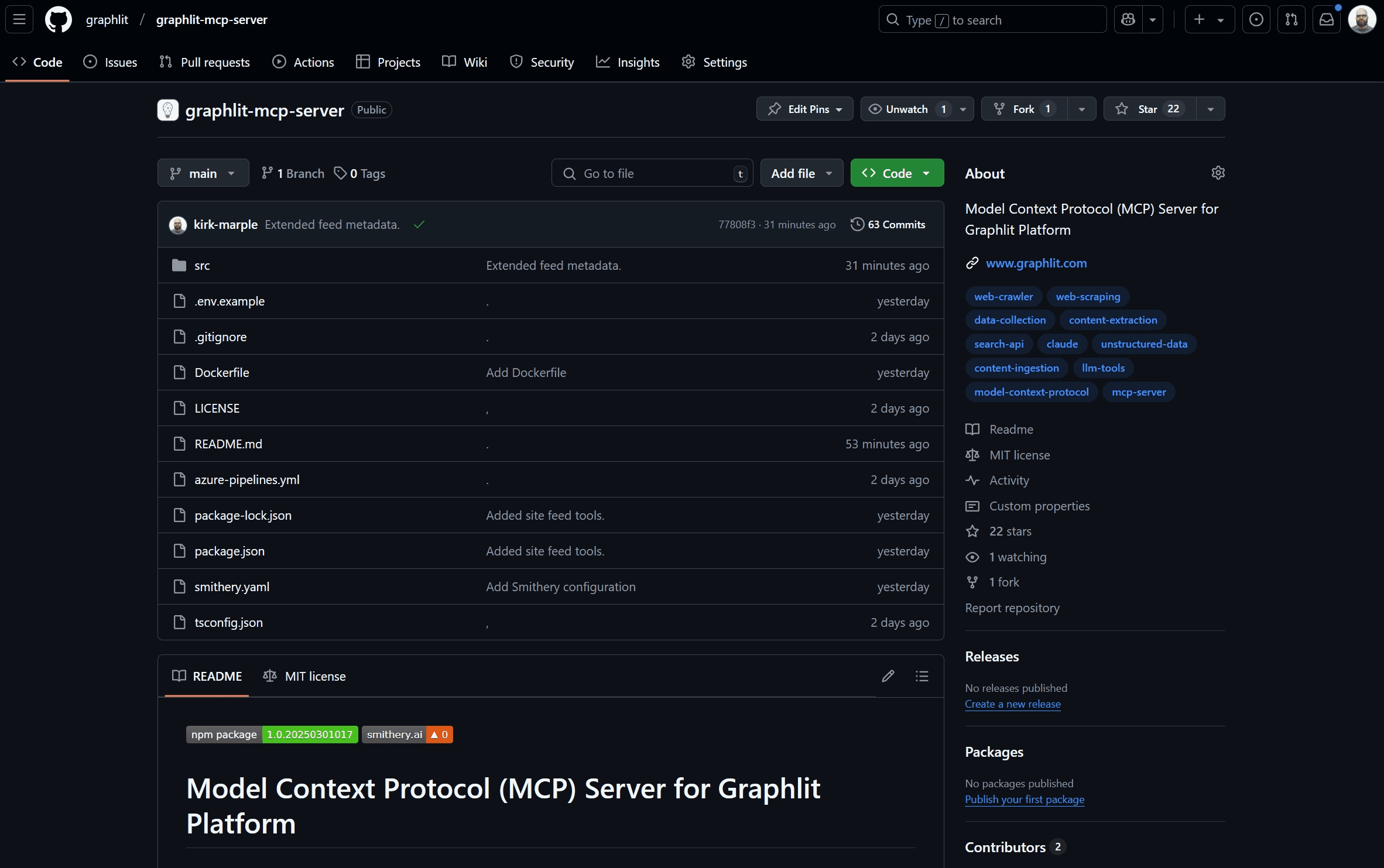 Graphlit MCP Server: Integrate with MCP clients such as Goose, Cline ...